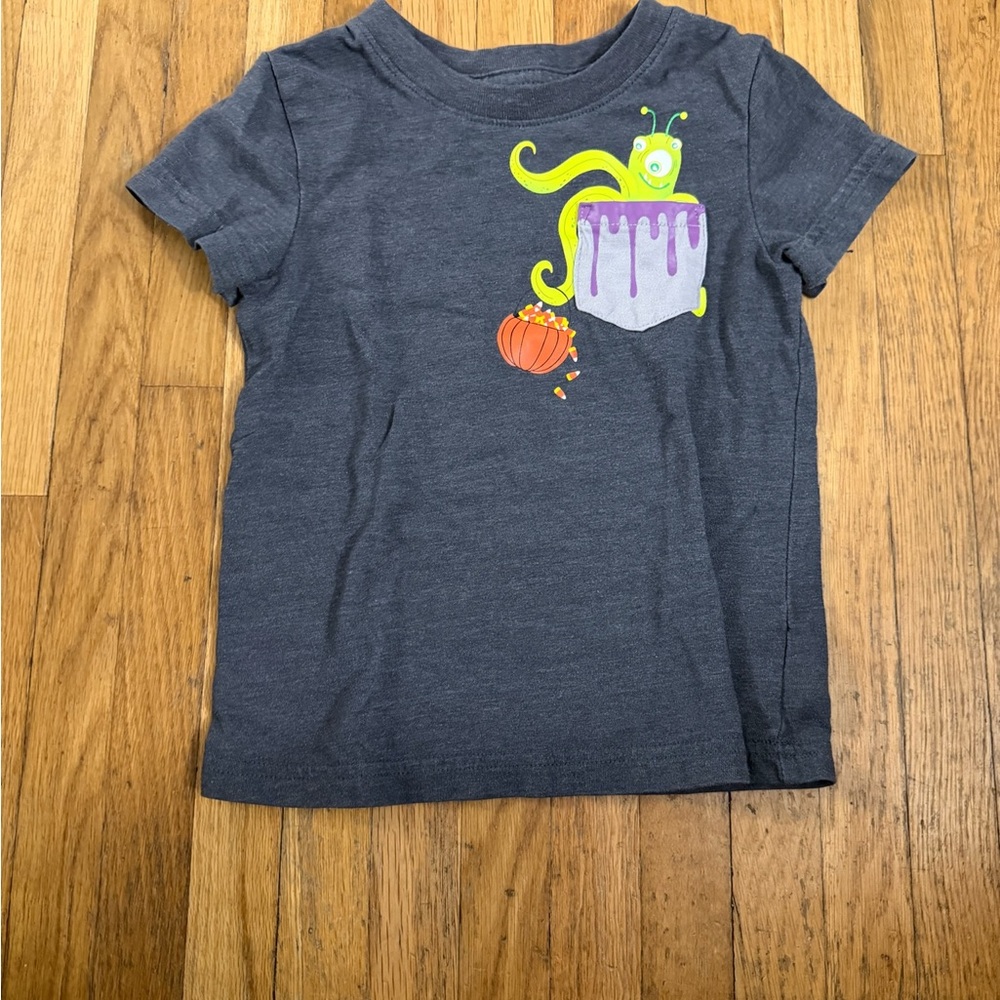 Cat & Jack 18M Halloween Monster Pocket Tee